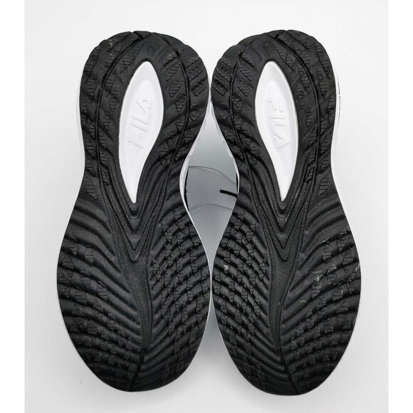 Fila Women's Memory Core Energized Running Shoes Black White Size 6 - Picture 8 of 9